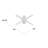 52" Hepburn 4 - Blade Indoor Modern Glam Ceiling Fan with Lights and Wall Control-23681195