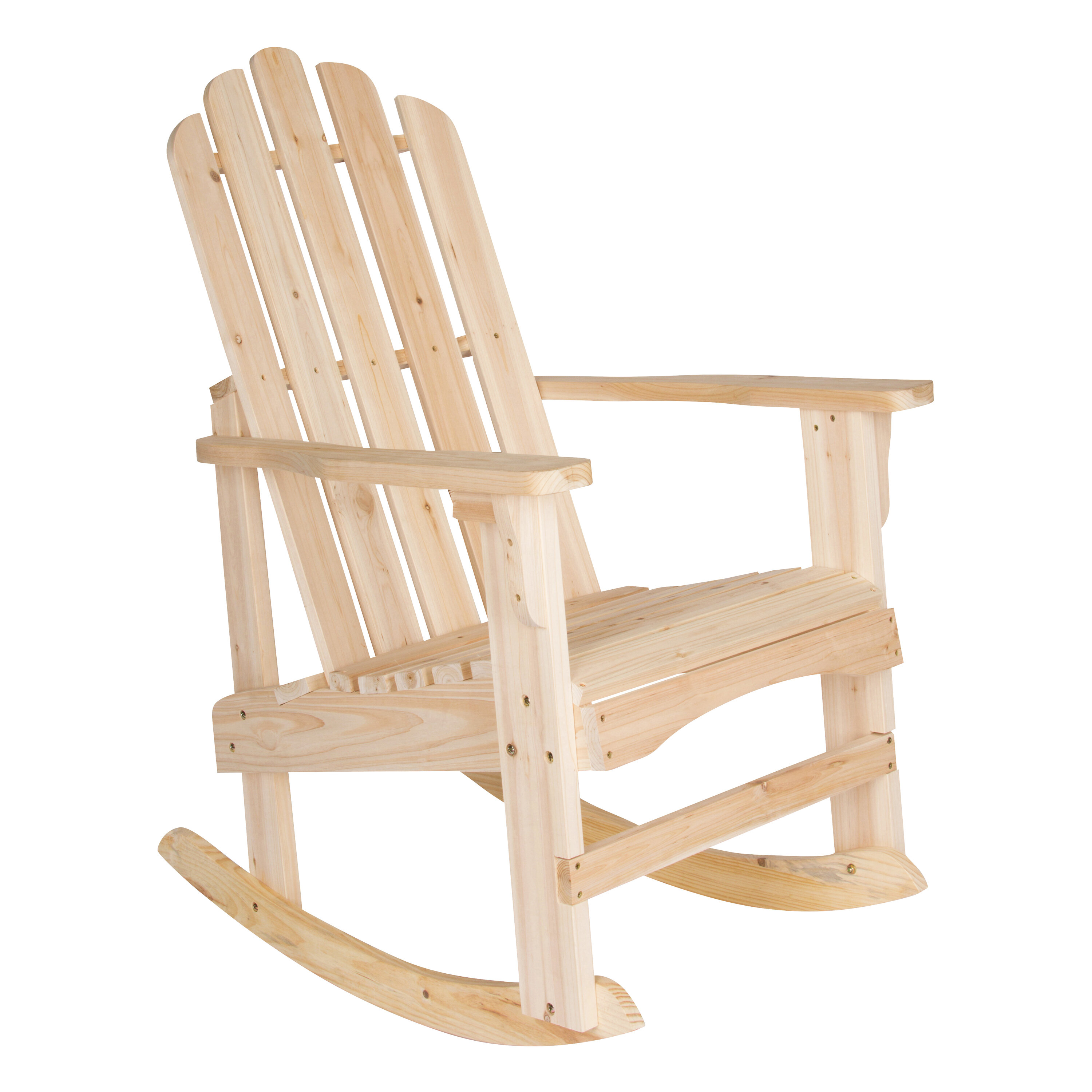 Rosecliff Heights Janes Solid Wood Rocking Adirondack Chair Reviews   Janes Solid Wood Rocking Adirondack Chair 