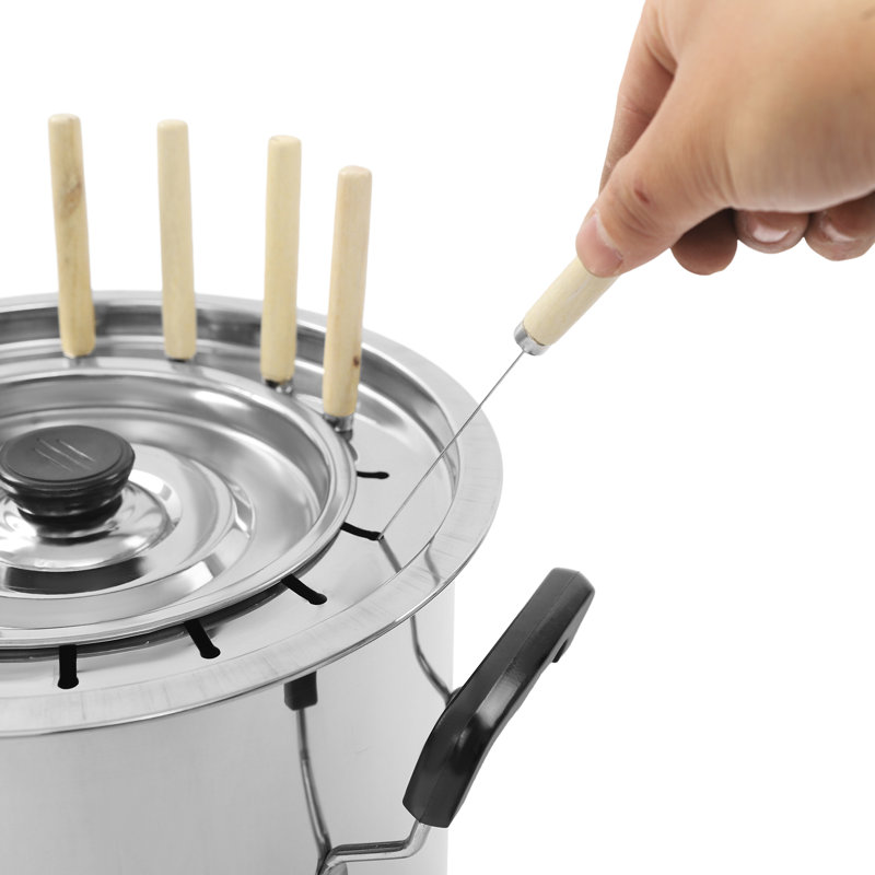 Barbecue au charbon portatif compact