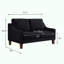 Causeuse moderne en velours-2126335307