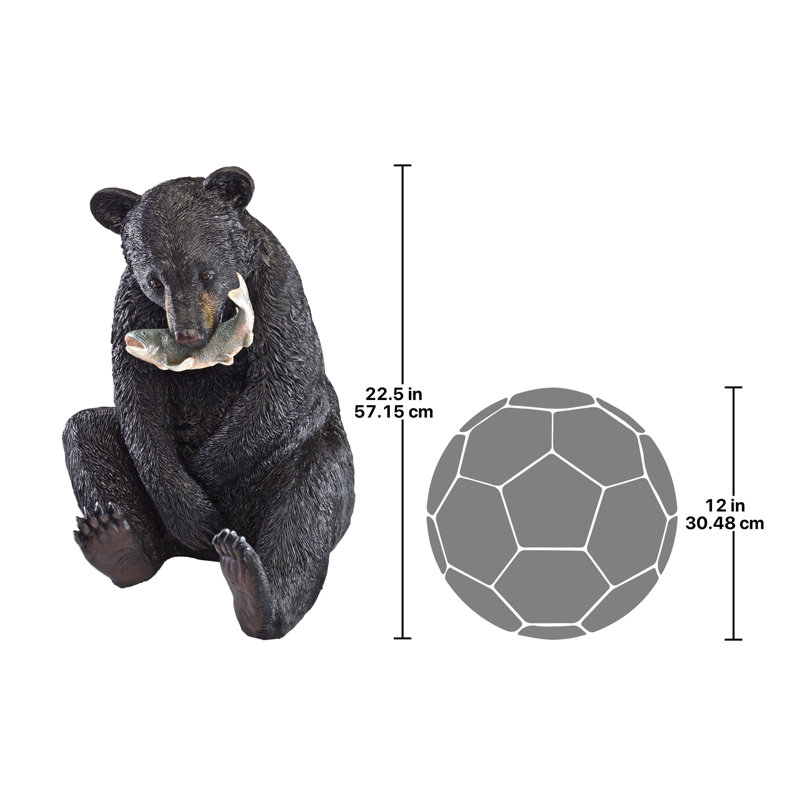 Statue pêcheur bear de l’expert