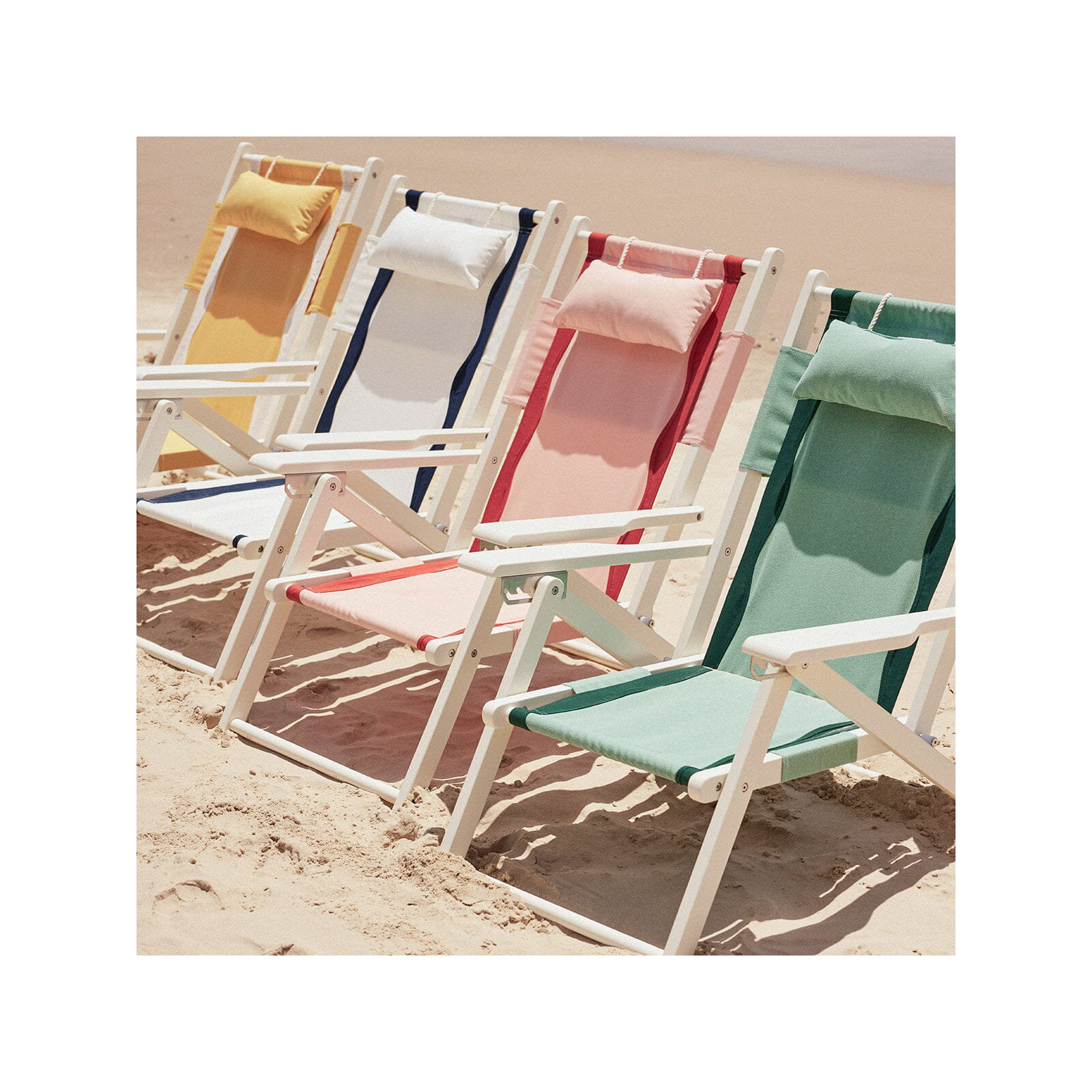  Folding Beach Chair, Pink