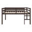 Lit mezzanine en bois avec échelle-1587324680