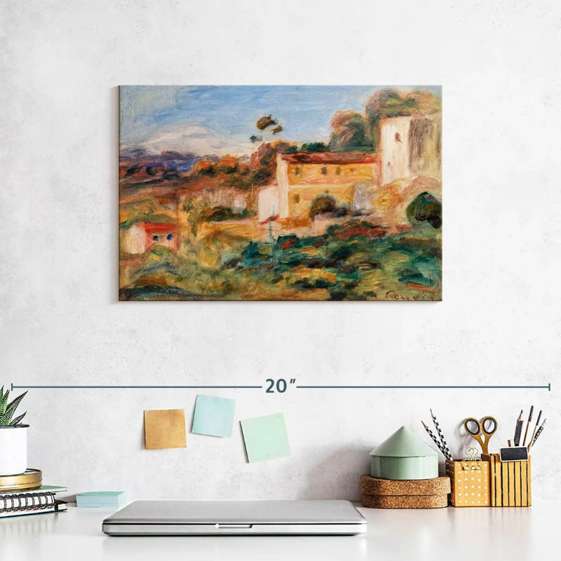 Landscape I 1911, 8" H x 12" W