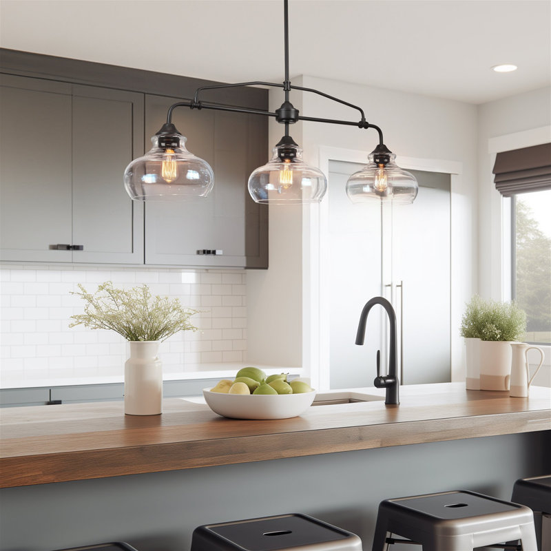 Defazio 3 - Light Kitchen Island Pendant