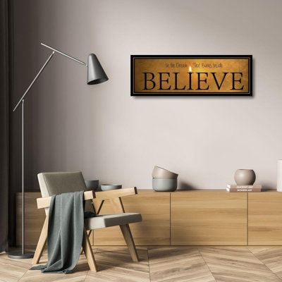 Trinx Vieira, Robin, Lee Gallery Wrapped Canvas Art Titled: Believe