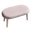 Shetland Polyester Blend Upholstered Bench