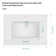 Skyline 30'' Ceramic Rectangular Bathroom Sink with Overflow