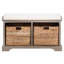 Briananthony Linen Upholstered Storage Bench-122846476