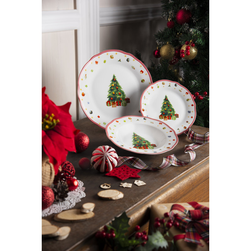 Christmas Eve Dinnerware Set 18 Piece - Service for 6