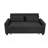Extra-Large 61-Inch 2-In-1 Fabric Sofa Bed, Double Sofa With Storage Bag, Reinforced Iron Frame, Adjustable Backrest And Cushions, Suitable For Bedrooms, Living Rooms And Outdoor Areas.-1166069600