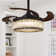 42'' Crystal Ceiling Fan With Remote Kit