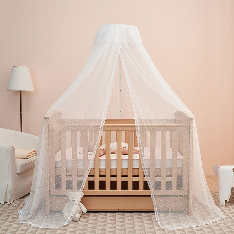 Auvent pour lit de bébé avec support réglable pour lit de bébé