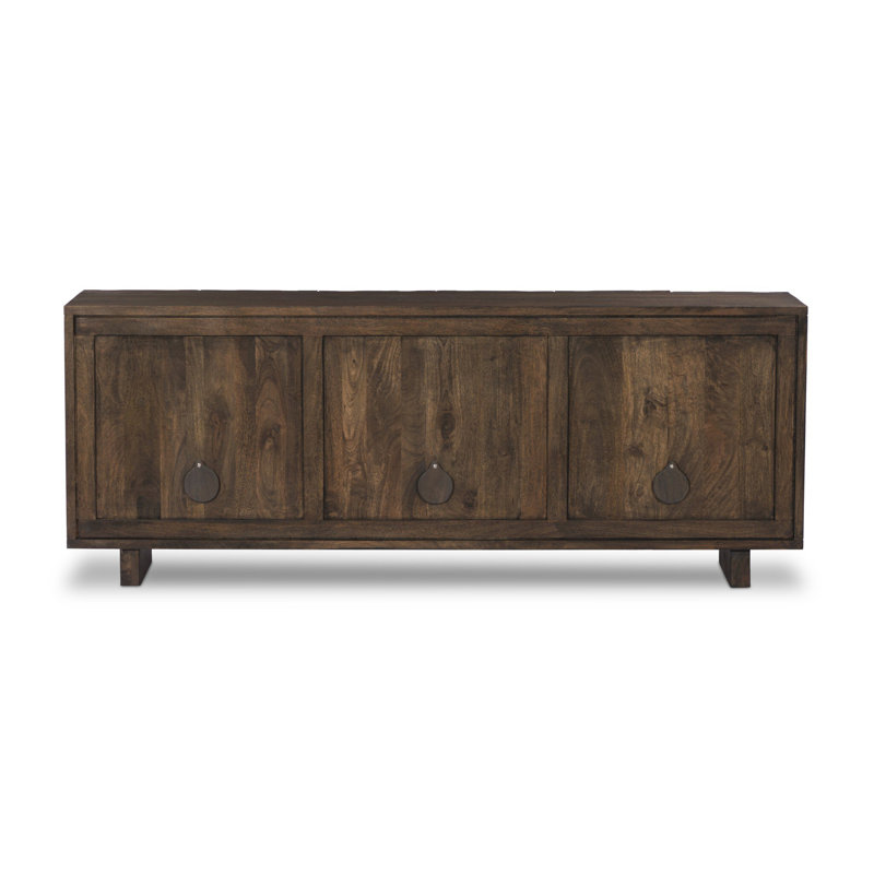 Rivka Media Console, Dark Mango