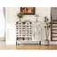 Console de bar 44,3 po avec portes et tiroir Vintage Rustic