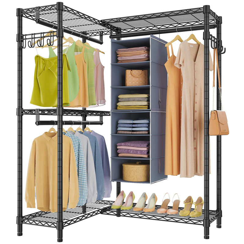 43.3'' Metal Clothing Rack