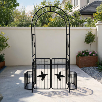 86.95 Ft. H x 20 Ft. W Steel Gate with