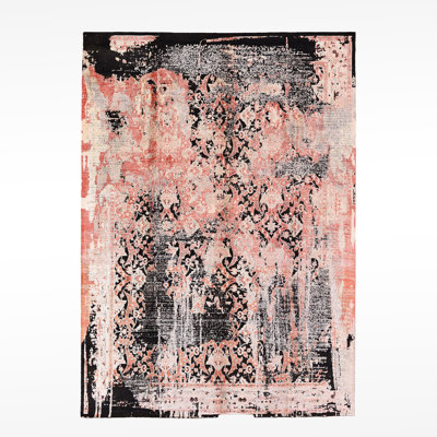 Tapis en laine et soie noué à la main Original