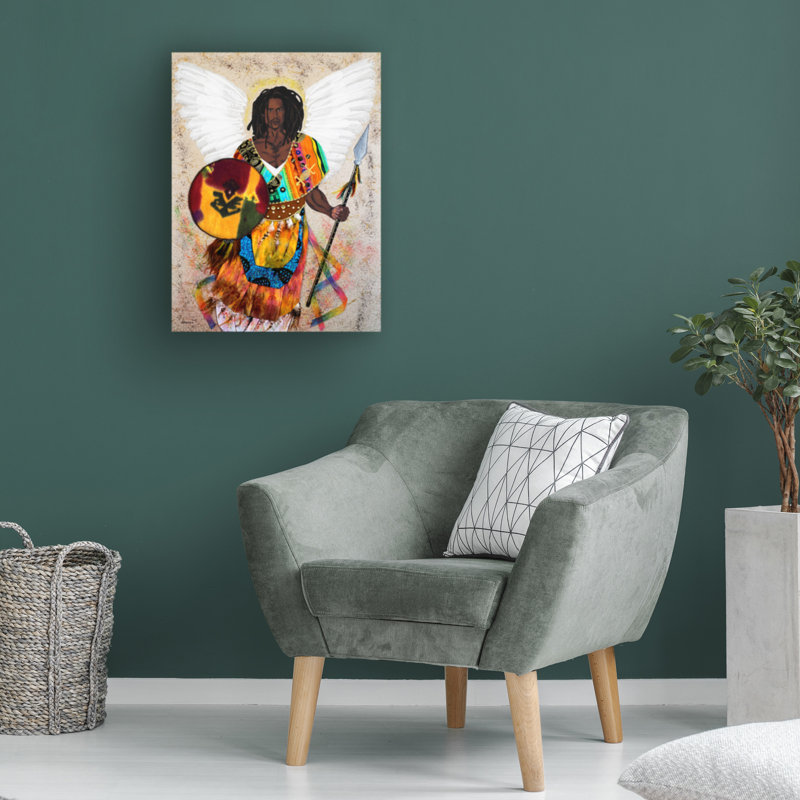 Bolog " His Protection " on, 47" H x 35" W
