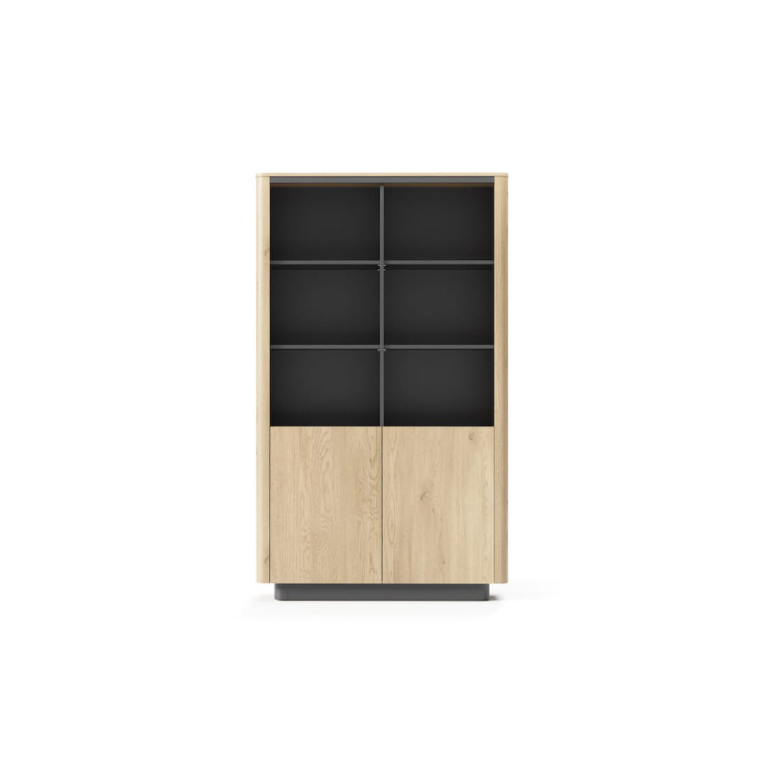 Torro 190cm H x 113cm W Bookcase