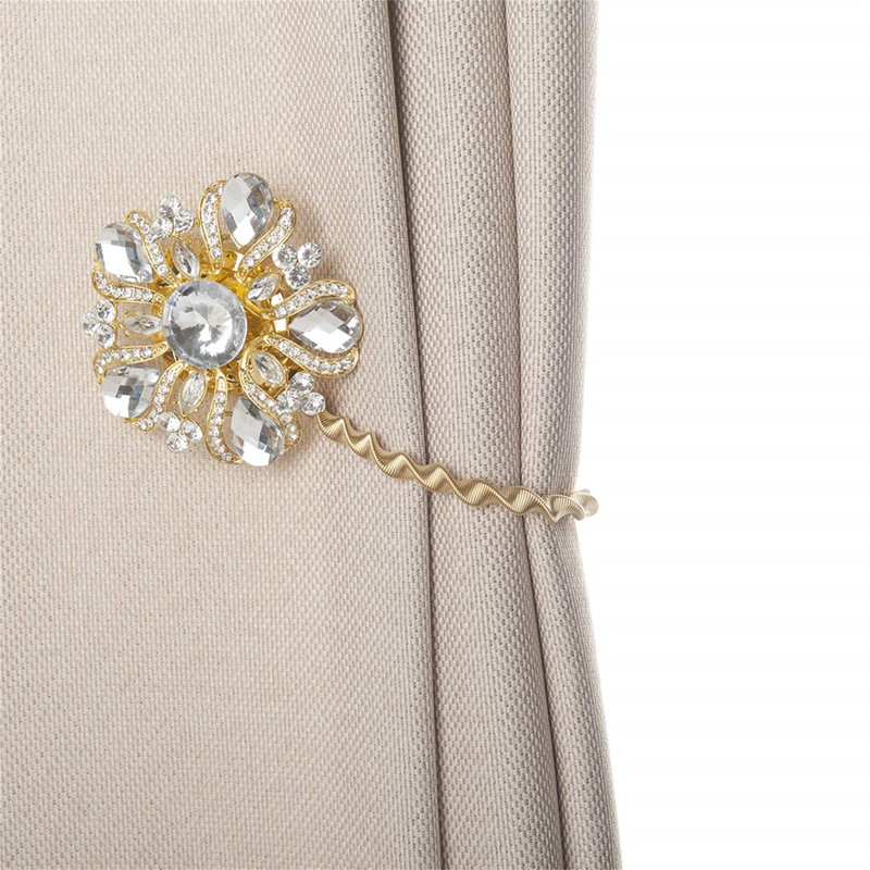 Aydiner Gold Resin Curtain Holdback/Tieback