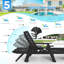 Chaise longue d'extérieur inclinable en PEHD -2020307049