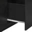 Table basse 33,25 po carrée avec 4 tiroirs en noir-129593507