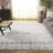 Akifumi Fringe Shag Performance Southwestern Rug-1583396548