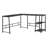 L-Shaped Metal Base Computer Desk-2097648243