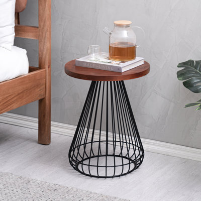 Hanley Solid Wood Top End Table