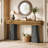 63-Inch Long Sofa Console Table