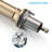 Double Handle Bridge Kitchen Faucet With Pull-Down Spray Head-104406462