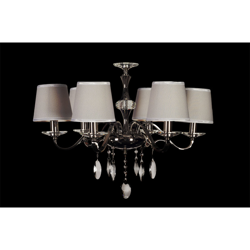 Intense 6 - Light Shaded Chandelier