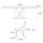 Italian minimalist rectangular dining table sets-102527417