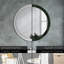 Huldar Glass Flat Wall Mirror