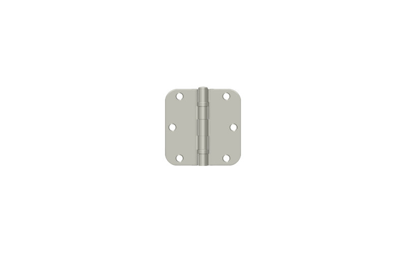 Steel Hinge, Brushed Nickel