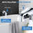Wall Waterfall Faucet with Diverter