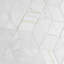 Morgana Polished Marble And Brass Mosaic-2109376910