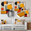 Art géométrique circulaire équilibre - salon Mid-Century Wall Art-822426132-822426134