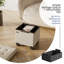 Banc de rangement avec repose-pieds Vérrant-130802504-130802507