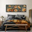 «Abstract Botanical Floral Elegance», reproduction d'art rétro encadrée sur toile-98041996-111568204