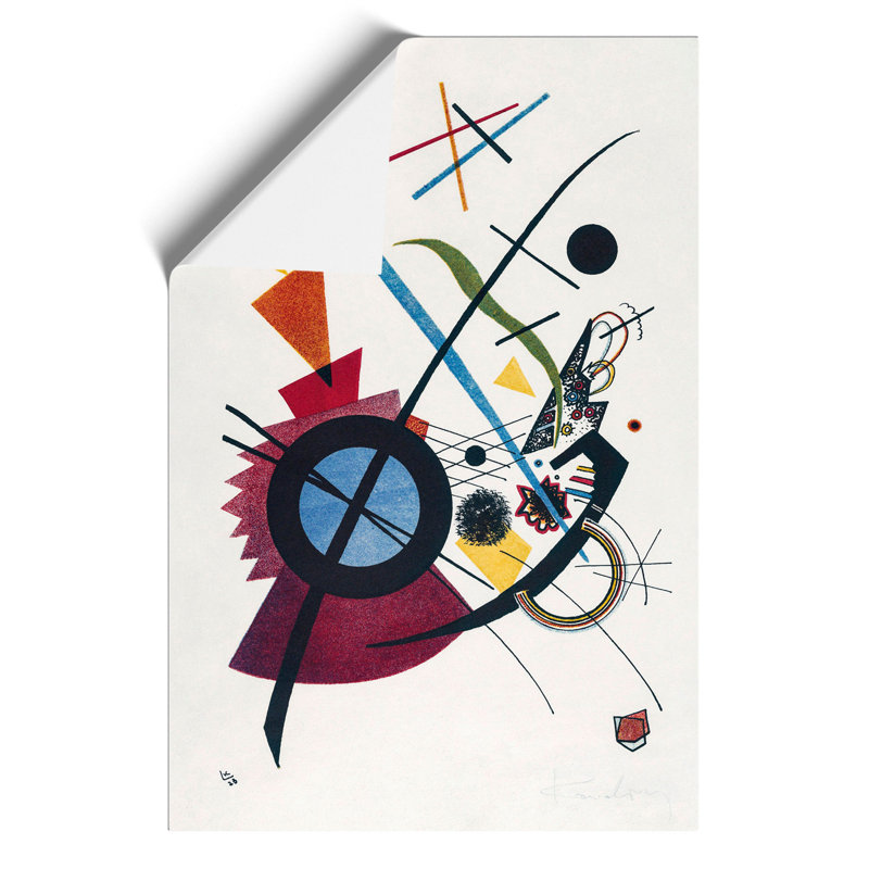 Violet by Wassily Kandinsky - Frameless Print, 59cm H x 42cm W x 0.1cm D