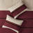 King Size Comforter 7 Pc - Red Faux Suede Soft Microsuede Pieced Design Decorative Pillows Machine Washable 2 Shams + Bed Skirt Touch Wash & 1-120944693-120944692