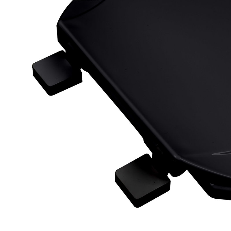 Round Toilet Seat and Lid, Black
