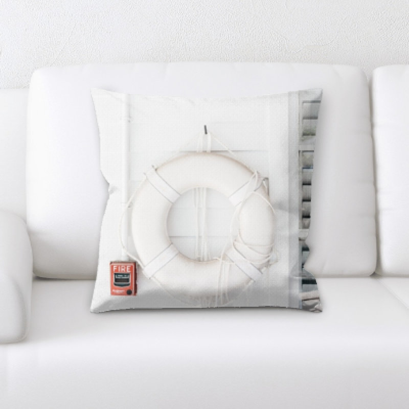Microsuede Throw Pillow