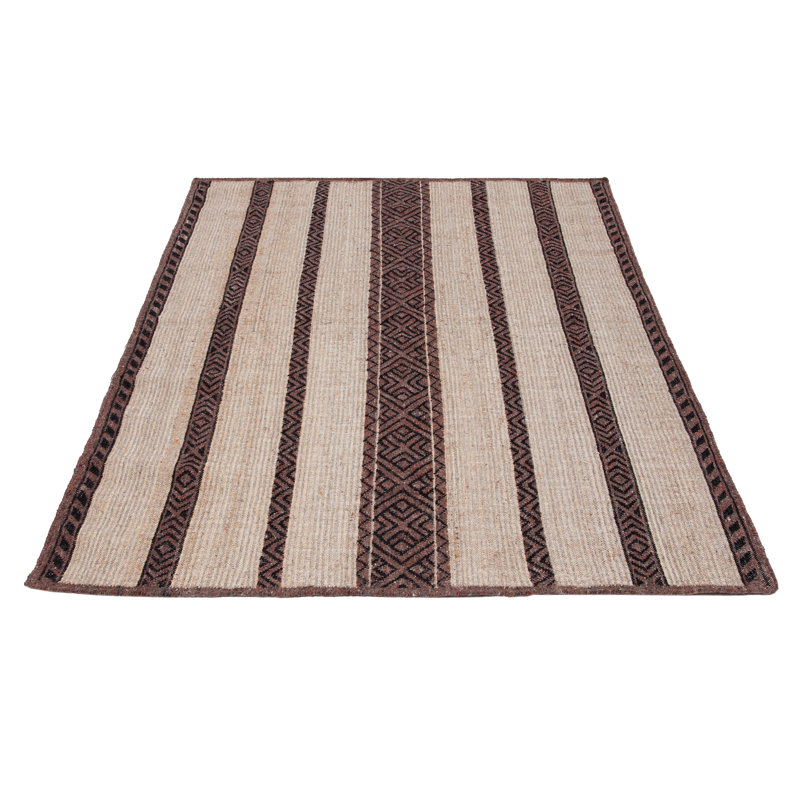 Shuler Geometric Hand Woven Area Rug, Rectangle 140 x 200cm