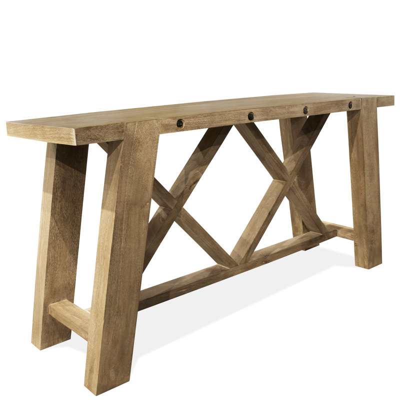 Atla 64'' Solid Wood Console Table