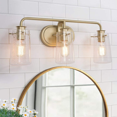 Cie 3-Light Dimmable Bathroom Vanity Light