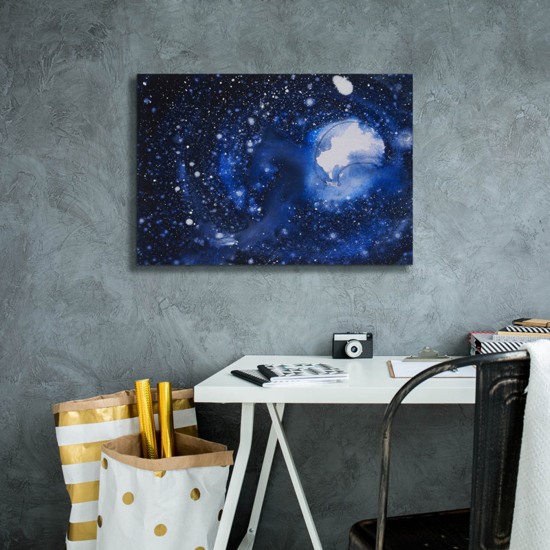  «Starry Night Sky 2» par Erin McGee Ferrell, art mural sur toile, 26 po x 18 po