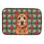 Tapis de vaisselle Red Border Terrier Christmas PoinsettIas-119904816